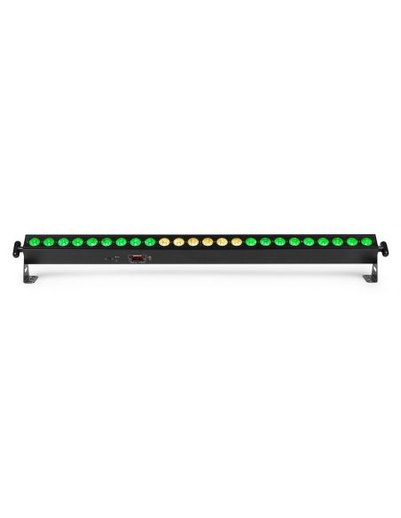 Beamz BBB243 Barra LED 24x 3W RGB alimentada por batería 