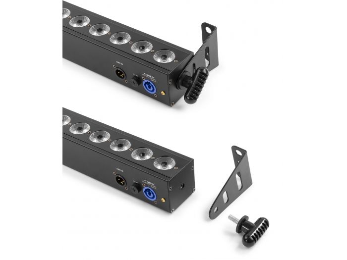 Beamz BBB243 Barra LED 24x 3W RGB alimentada por batería 