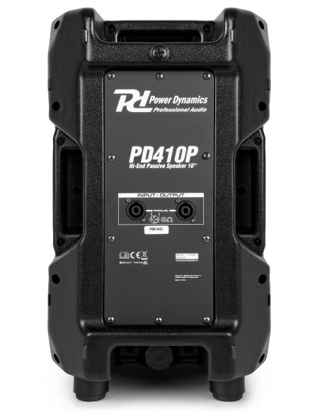 Power Dynamics PD410P Bafle Pasivo 10" 800W 178270 - 4