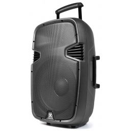 Vonyx SPJ-PA915 Bafle movil activo ABS 15" 2 micros UHF/USB/MP3 170080 - 1 2