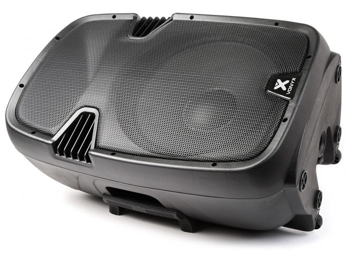 Vonyx SPJ-PA915 Bafle movil activo ABS 15" 2 micros UHF/USB/MP3 170080 - 4