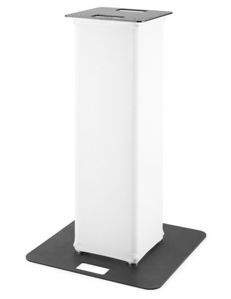 Beamz P30 Torre de 1 metro con licra blanca