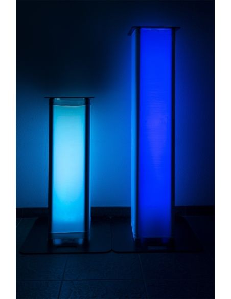 Beamz P30 Torre de 1 metro con licra blanca