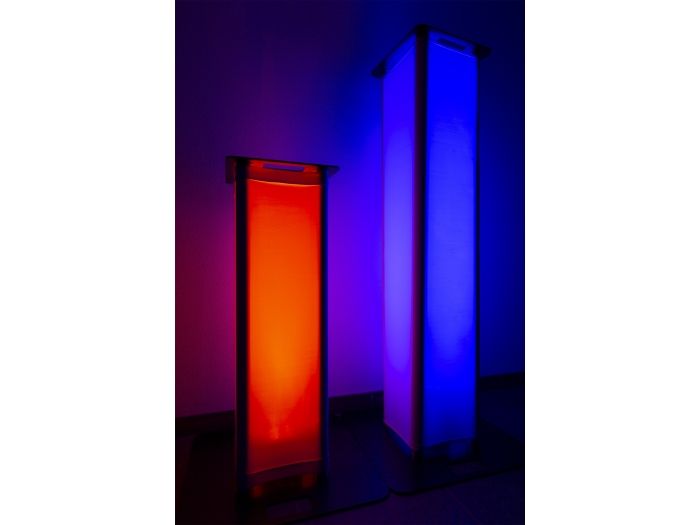 Beamz P30 Torre de 1 metro con licra blanca