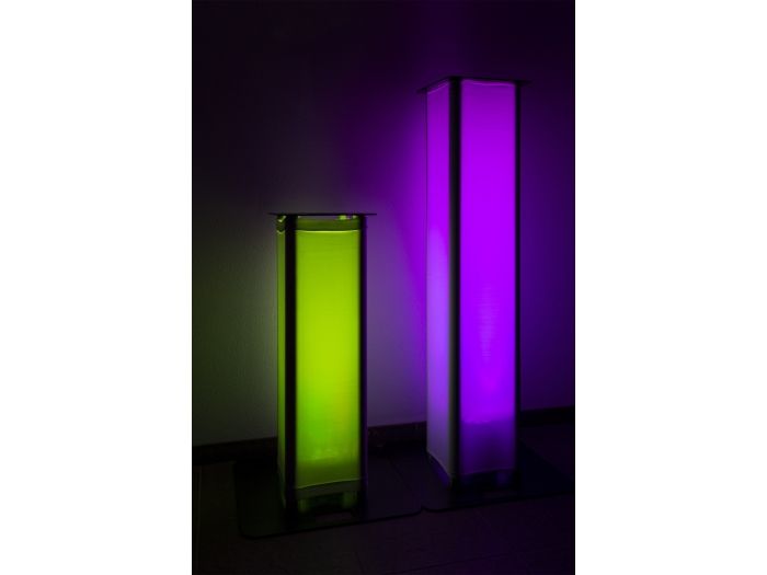 Beamz P30 Torre de 1 metro con licra blanca