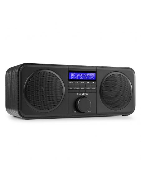 Audizio Novara DAB+ Radio estéreo Negra 102412 - 1