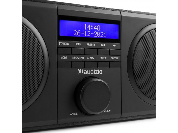 Audizio Novara DAB+ Radio estéreo Negra 102412 - 6