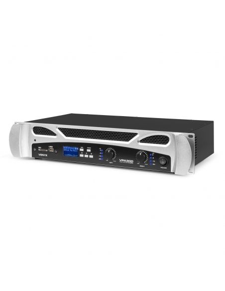 Vonyx VPA300 PA Amplifier 2 x150W MP3, BT | Mas Que Sonido