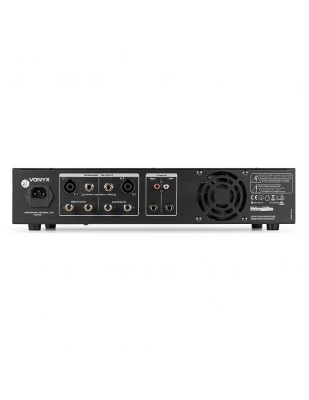 Vonyx VPA300 PA Amplifier 2 x150W MP3, BT | Mas Que Sonido