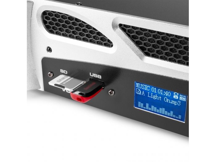 Vonyx VPA300 PA Amplifier 2 x150W MP3, BT | Mas Que Sonido