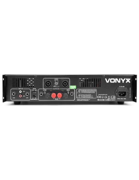 Vonyx PA Amplificador VXA-800 II 2x 400W 172050 - 6