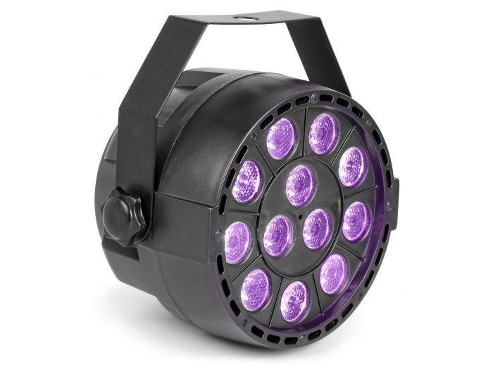 Max Foco PAR Party 12x1W UV DMX 153232 - 1