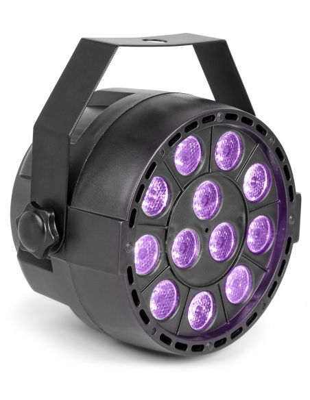 Max Foco PAR Party 12x1W UV DMX 153232 - 1