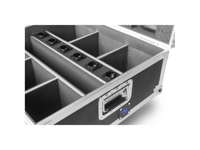 beamZ Pro FCBP6 Flightcase para 6x WBP612IP con cargador 150781 - 10