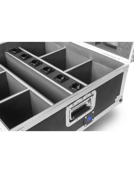 beamZ Pro FCBP6 Flightcase para 6x WBP612IP con cargador 150781 - 10
