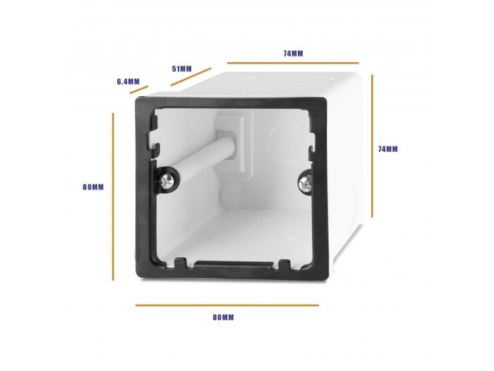 Power Dynamics Powerline A50BSet Conjunto amplificador para empotrar en pared con 2 altavoces de techo 952458 - 11