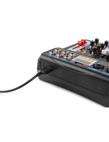 Vonyx VMM-P500 Mezclador Directo 4Canales con DSP, USB y reproductor MP3/BT 172580 - 6