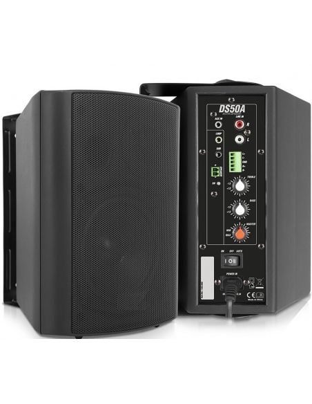 Power Dynamics DS50AB Conjunto altavoces activo con BT 5.25” 100W Negro 100060 - 4