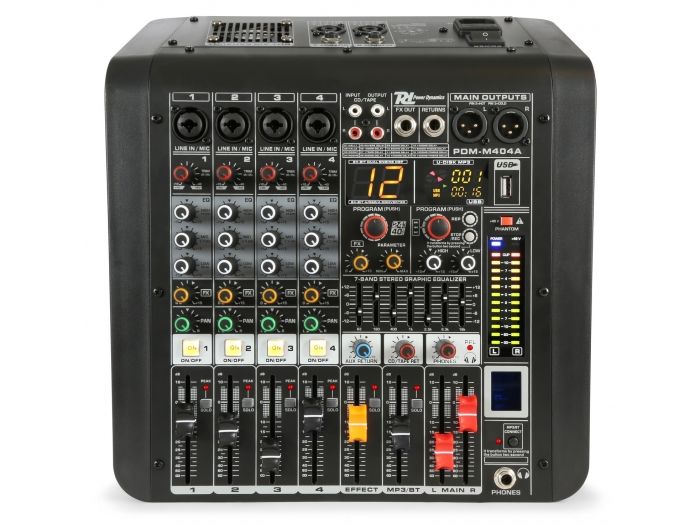 Power Dynamics PDM-M404A Mezclador directo amplificado 4 canales 172610 - 2