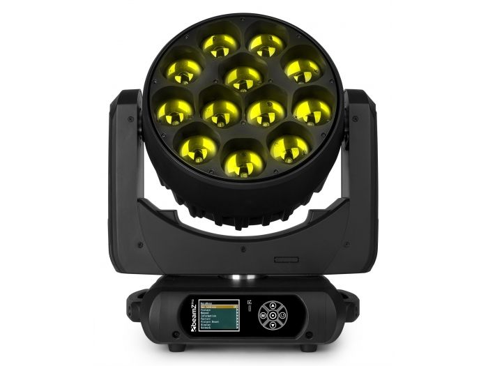 beamZ Pro MHL1240 Cabeza Movil LED Zoom 12x40W 2 piezas en Flightcase 150100 - 3