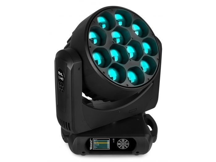 beamZ Pro MHL1240 Cabeza Movil LED Zoom 12x40W 2 piezas en Flightcase 150100 - 5