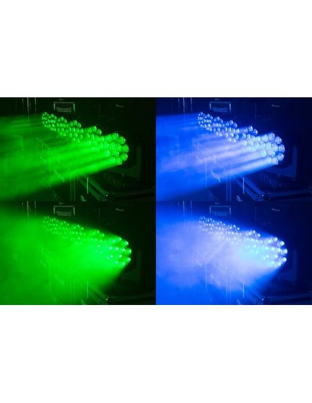 beamZ Pro MHL1240 Cabeza Movil LED Zoom 12x40W 2 piezas en Flightcase 150100 - 9