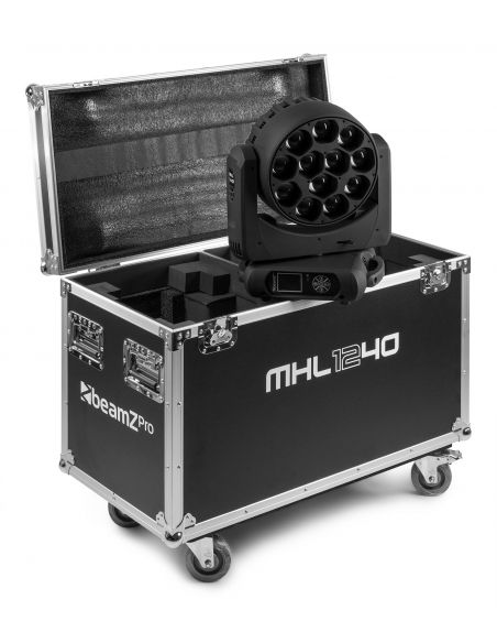 beamZ Pro MHL1240 Cabeza Movil LED Zoom 12x40W 2 piezas en Flightcase 150100 - 10