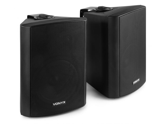 Altavoces amplificados con un altavoz pasivo 2 x 60W de baja impedancia