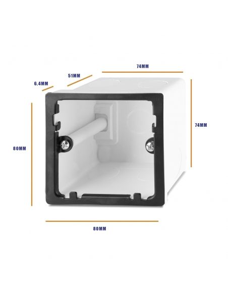Power Dynamics Powerline A100BSet Conjunto amplificador para empotrar en pared con 4 altavoces de techo 952460 - 11