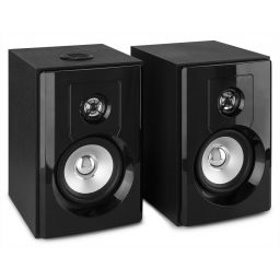 1 par de altavoces para ordenador, ordenador portátil de sobremesa,  portátil, con alimentación por USB, altavoz multimedia estéreo, control de  volumen en línea Inevent EL1406-01B