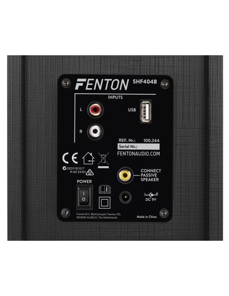Fenton SHF404B Altavoces de estantería activos BT 4” MP3 100244 - 5