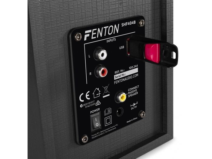 Fenton SHF404B Altavoces de estantería activos BT 4” MP3 100244 - 6