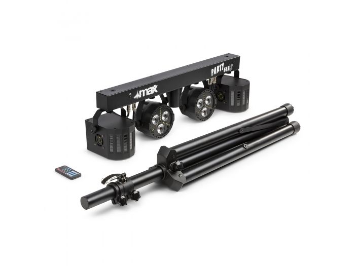Max Partybar12 Kit 2x Foco PAR y 2 x Derby 153012 - 3