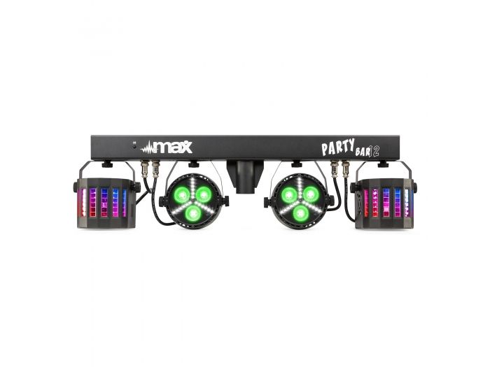 Max Partybar12 Kit 2x Foco PAR y 2 x Derby 153012 - 4