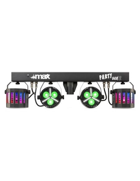 Max Partybar12 Kit 2x Foco PAR y 2 x Derby 153012 - 4
