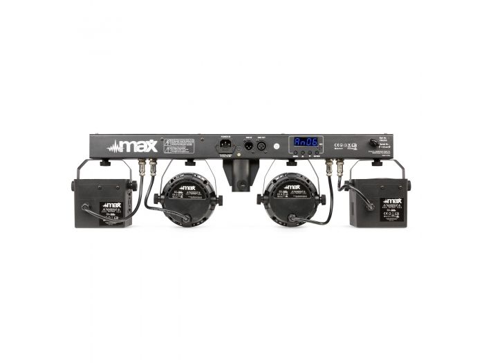 Max Partybar12 Kit 2x Foco PAR y 2 x Derby 153012 - 5