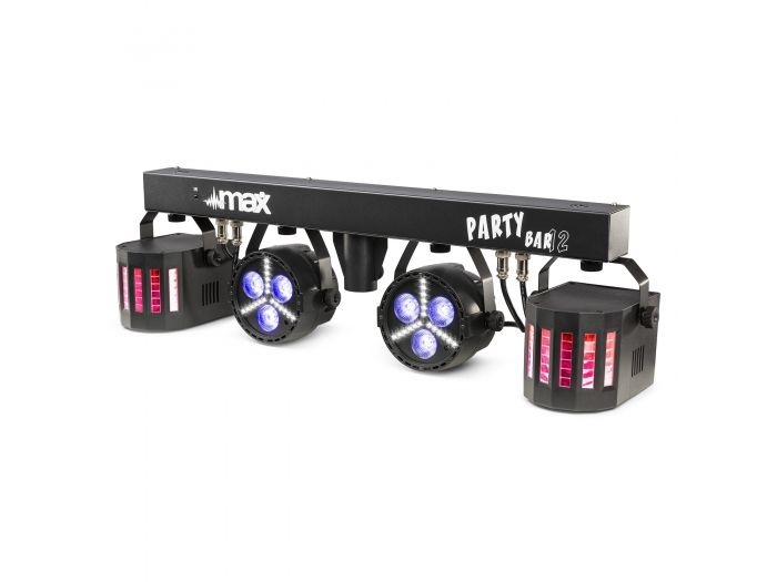 Max Partybar12 Kit 2x Foco PAR y 2 x Derby 153012 - 7