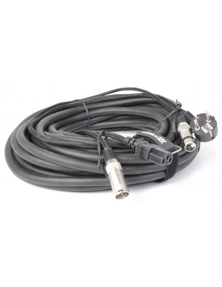 PD-Connex CX02-15 Audio Combi Cable Schuko - XLR F / IEC F - XLR M 15m 176646 - 2