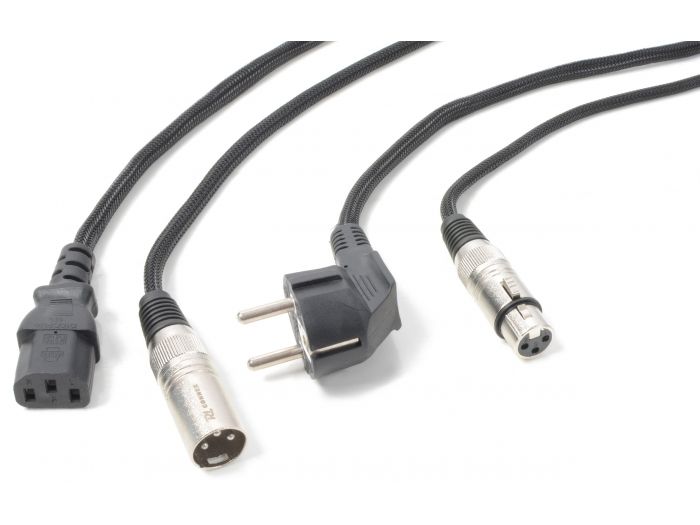 PD-Connex CX02-15 Audio Combi Cable Schuko - XLR F / IEC F - XLR M 15m 176646 - 3
