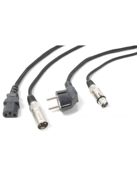 PD-Connex CX02-15 Audio Combi Cable Schuko - XLR F / IEC F - XLR M 15m 176646 - 3