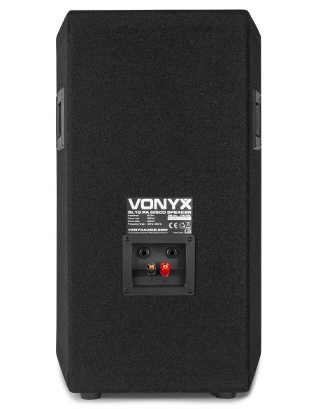 Vonyx SL10 Altavoz Pasivo disco 10"/25cm 500W 178730 - 4