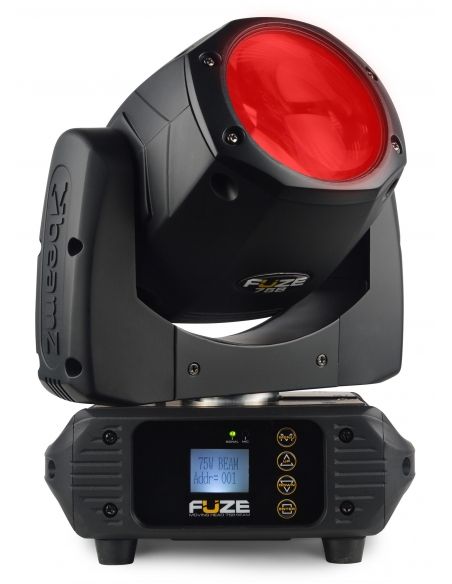 Beamz Fuze75B Set 2 pcs Cabeza Movil 75W LED en Flightcase 