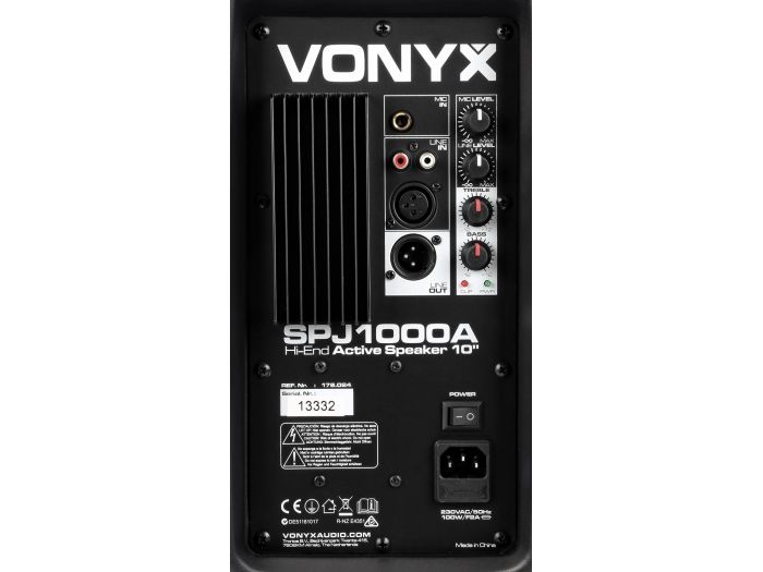 Vonyx SPJ-1000A Bafle Activo Hi-End 10" 400W 178024 - 7
