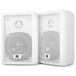 Skytec ODS40W Conjunto de altavoces estereo, 2-vias, 75W max, Blanco - Pareja 100016 - 1 2