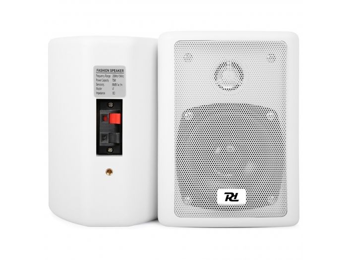 Skytec ODS40W Conjunto de altavoces estereo, 2-vias, 75W max, Blanco - Pareja 100016 - 4