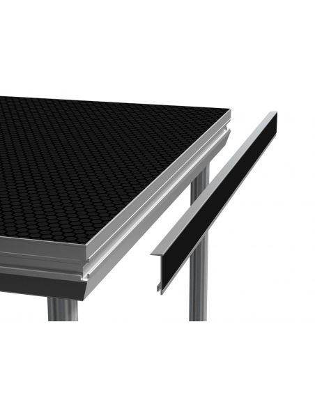 Power Dynamics SKIRT-PR Tira para colgar fald¢n de escenario Click 97cm