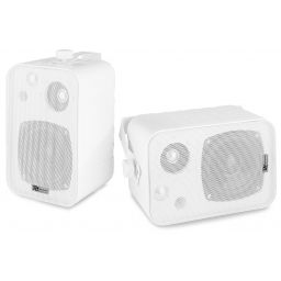 Power Dynamics BV40W Altavoces de ambiente 100V 4" Blanco 952122