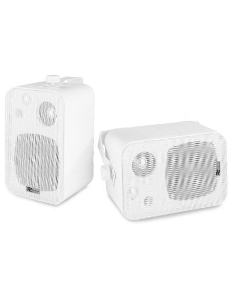Power Dynamics BV40W Altavoces de ambiente 100V 4" Blanco 952122