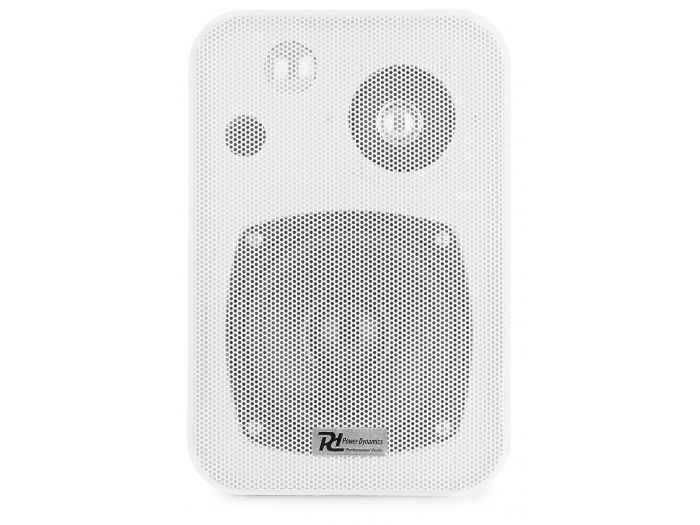 Power Dynamics BV40W Altavoces de ambiente 100V 4" Blanco 952122