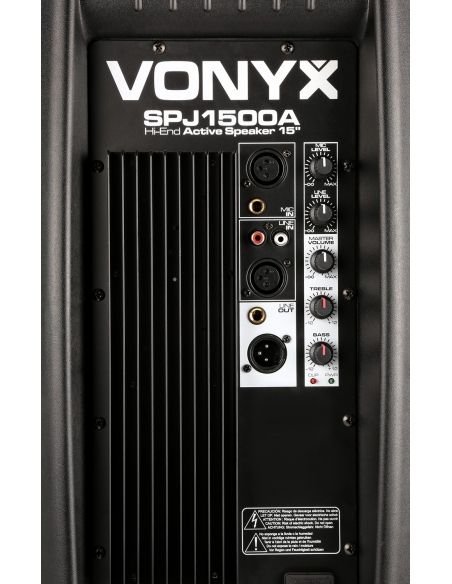 Vonyx SPJ-1500A Bafle Activo Hi-End 15" 800W 178030 - 7